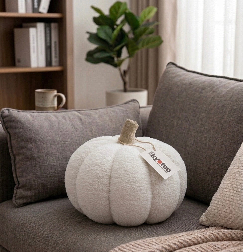 Cozy Pumpkin Decor Set – 3 Pieces - طقم ديكور قرع كوزي – 3 قطع
