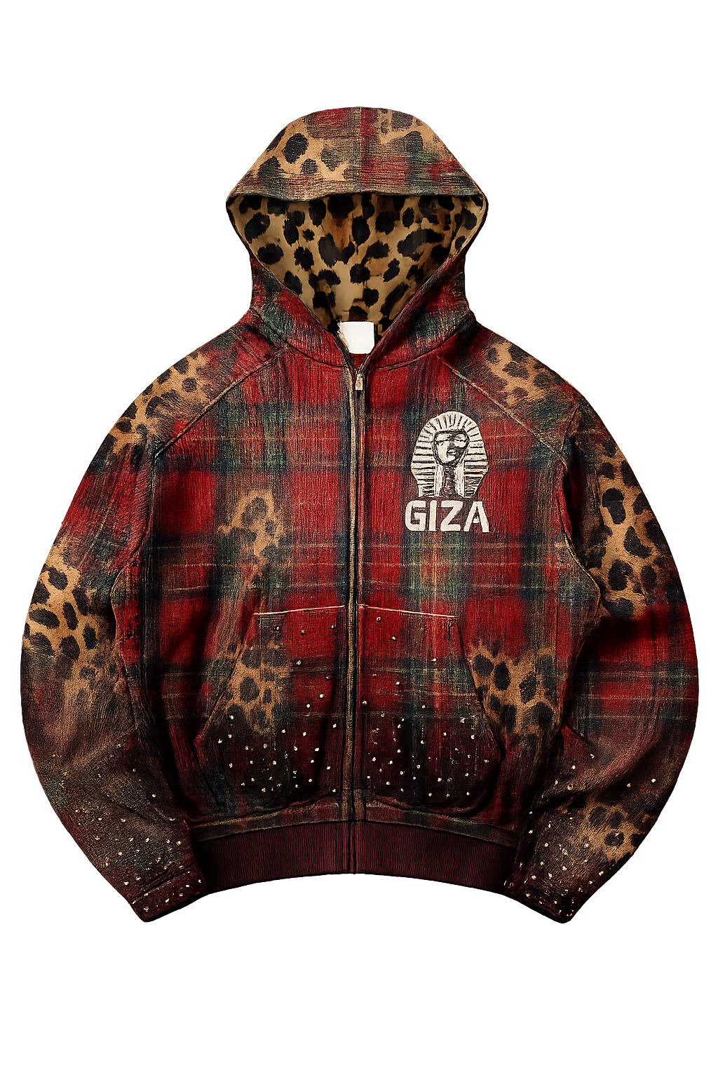 "KHNUM" ZIP UP HOODIE