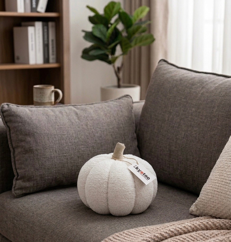 Cozy Pumpkin Decor Set – 3 Pieces - طقم ديكور قرع كوزي – 3 قطع