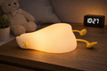مصباح ليلي سيليكون للأطفال – تصميم البطة | Silicone Duck Night Light – RGB, Type-C